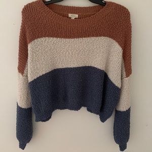 Cropped sweater
